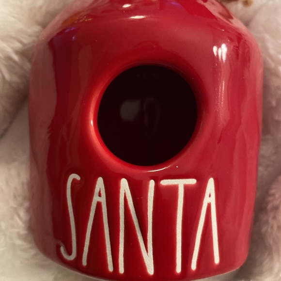 Rae Dunn Red Santa Mini Christmas Birdhouse - Picture 7 of 7